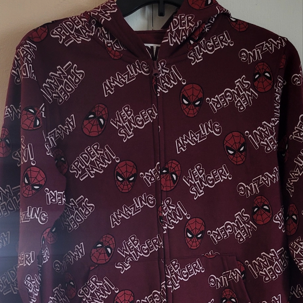 Big boys Spiderman Sweat jacket